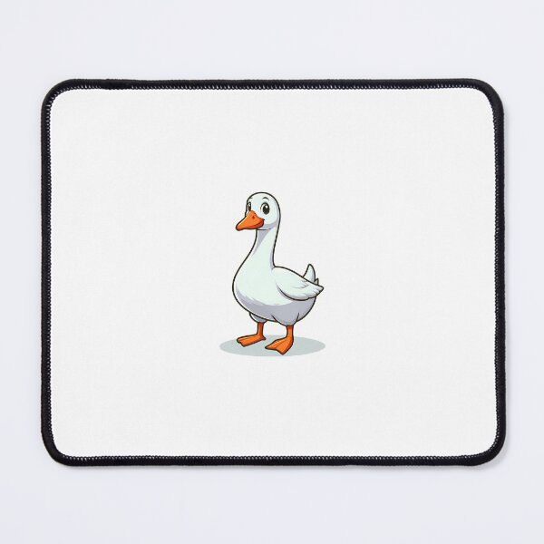 Item preview, Cute cartoon duck with a cheerful expression and vibrant orange beak and feet. designed and sold by cave-canvas.