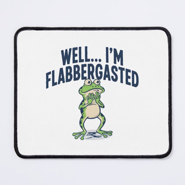 Item preview, Well Im Flabbergasted Funny Frog designed and sold by tigersLove.