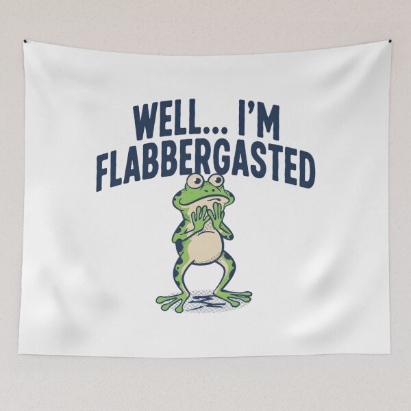 Item preview, Well Im Flabbergasted Funny Frog designed and sold by tigersLove.