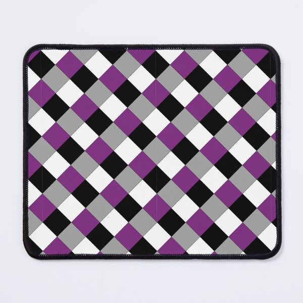 Item preview, Asexual/Demisexual Pride Checkered Pattern designed and sold by AStitchOfWisdom.