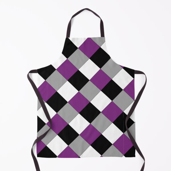 Item preview, Asexual/Demisexual Pride Checkered Pattern designed and sold by AStitchOfWisdom.