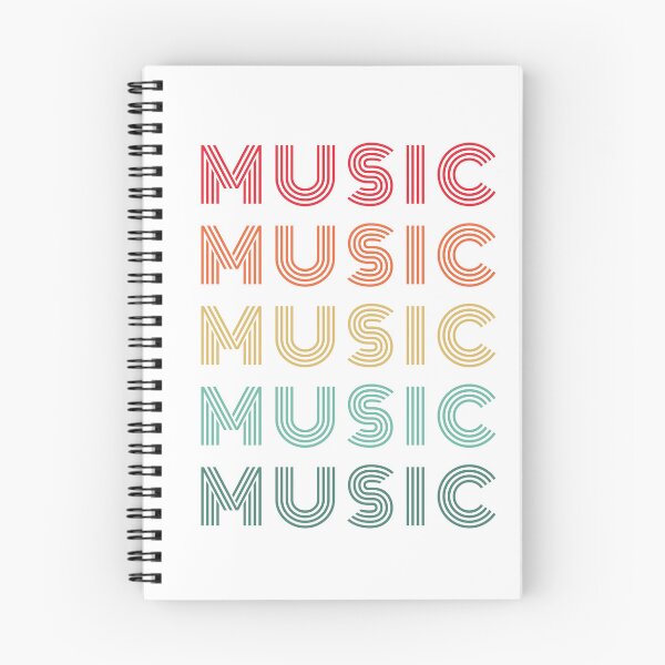 Item preview, Music Music Music – Retro Vinyl Typography designed and sold by ice-apparel.