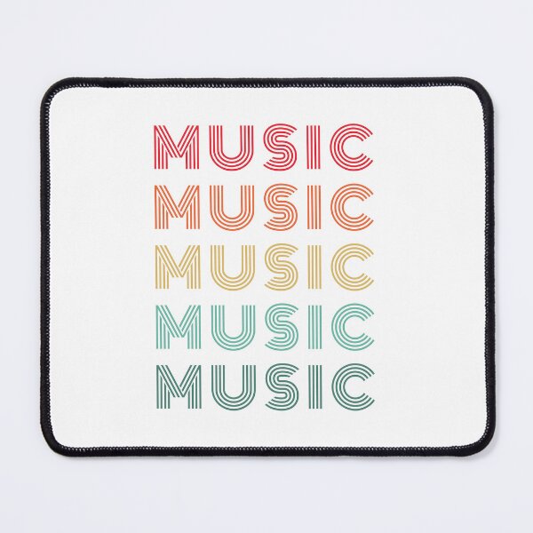 Item preview, Music Music Music – Retro Vinyl Typography designed and sold by ice-apparel.