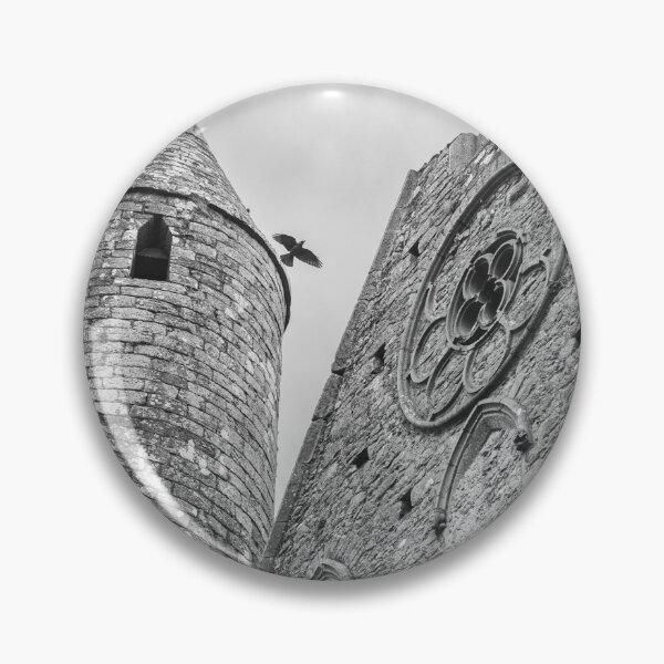 Item preview, Rock of Cashel Round Tower and Rose Window designed and sold by AshleyMobleyArt.