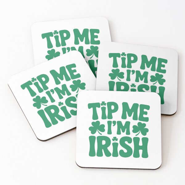 Item preview, Tip me I'm Irish, St Patricks Day Bartender Barkeeper designed and sold by tigersLove.