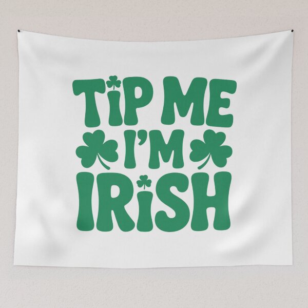 Item preview, Tip me I'm Irish, St Patricks Day Bartender Barkeeper designed and sold by tigersLove.