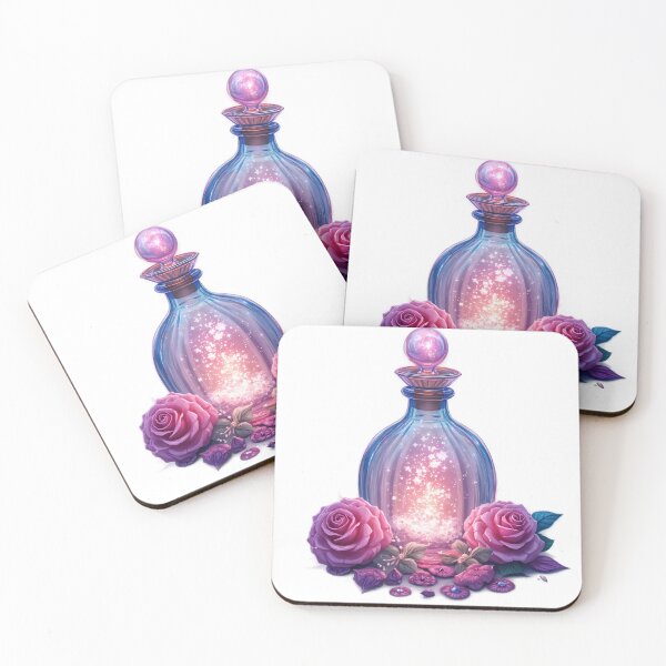 Item preview, Glowing Dark Fairycore Elixir and Purple Roses designed and sold by GhostD82.