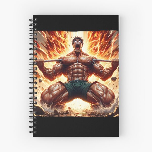 Item preview, Anime Gym Beast Mode - Super Aura Powerlifter Motivation designed and sold by MouradStudio.