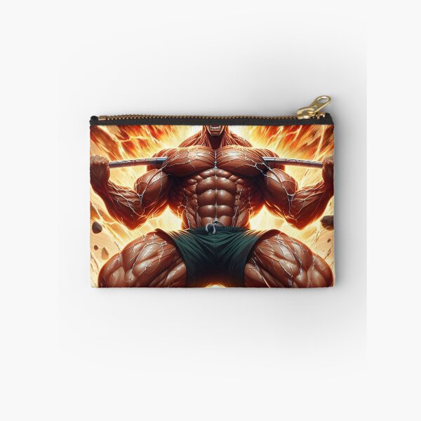 Item preview, Anime Gym Beast Mode - Super Aura Powerlifter Motivation designed and sold by MouradStudio.