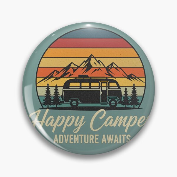 Item preview, Happy Camper - Adventure awaits  designed and sold by Kate1art.