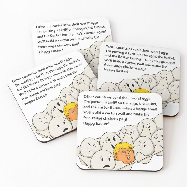 Item preview, Trump Funny Easter Eggs designed and sold by HowToCanadian.