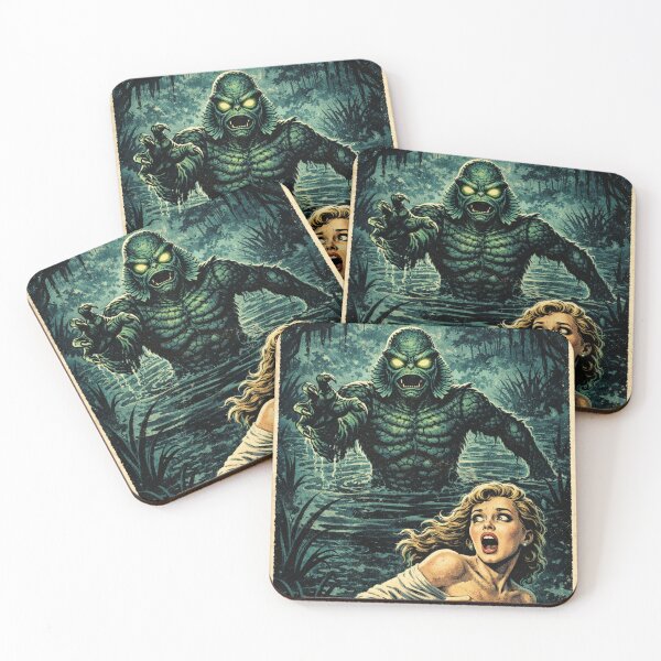 Item preview, Creature From The Black Lagoon: Terror in the Swamp designed and sold by JonelleTshirts.