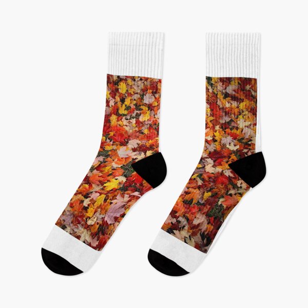 Item preview, Colorful Fallen Autumn Leaves designed and sold by BostonArcImage.