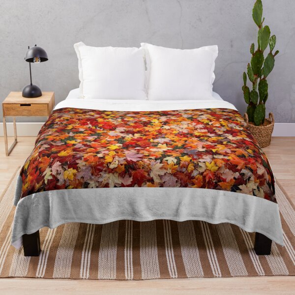 Item preview, Colorful Fallen Autumn Leaves designed and sold by BostonArcImage.