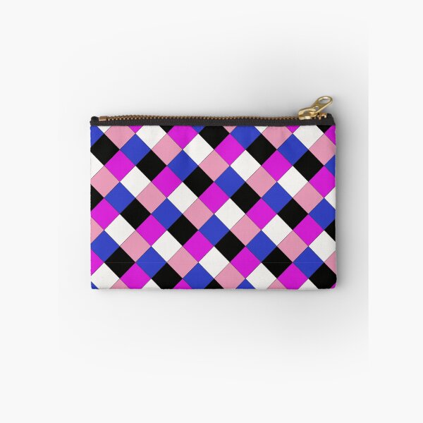 Item preview, Genderfluid Pride Checkered Pattern designed and sold by AStitchOfWisdom.