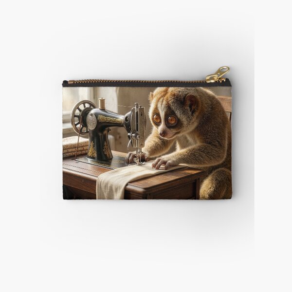 Item preview, Slow Loris Sews a Perfect Seam designed and sold by Tridentulus.