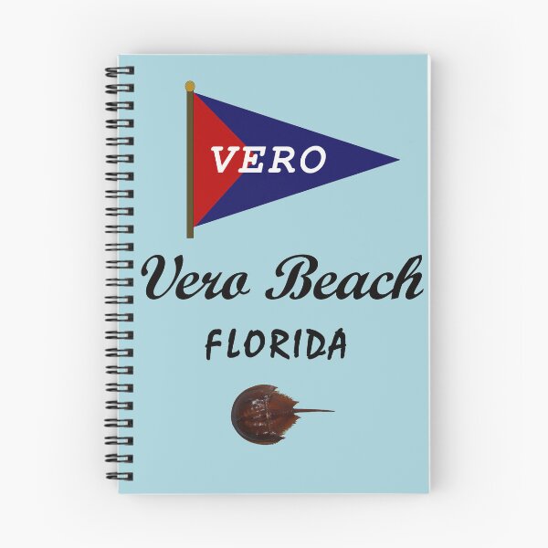 Artikelvorschau, Flagge von Vero Beach, Florida, mit Pfeilschwanzkrebs entworfen und verkauft von BumpsRYC.