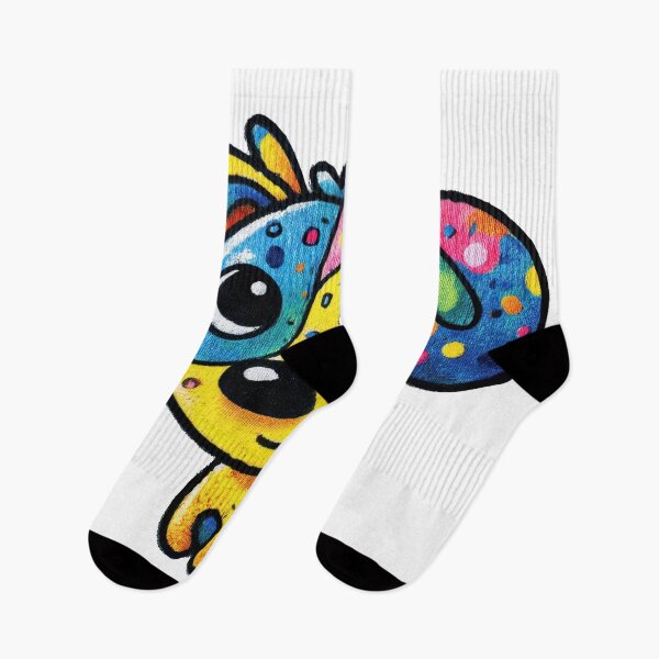 Item preview, Cartoon colorful dog character designed and sold by anytka.