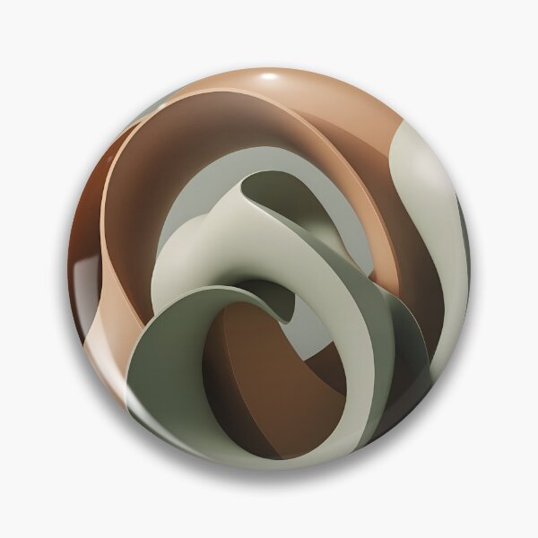Item preview, Zenith Sphere - Minimalist Abstract 3D Sculpture designed and sold by QORE Studio Art.