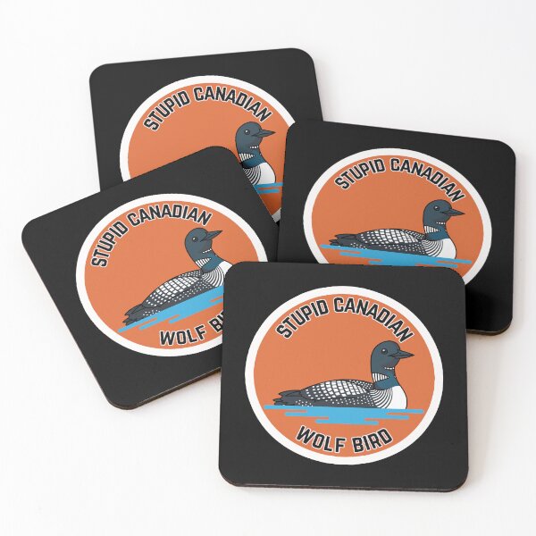 Item preview, Heated Rivalry Stupid Canadian Wolf Bird Loon Design designed and sold by Sugar-n-Spite.
