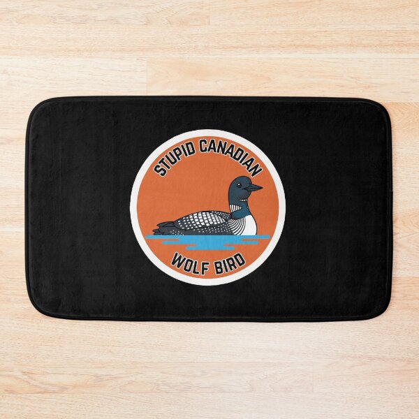 Item preview, Heated Rivalry Stupid Canadian Wolf Bird Loon Design designed and sold by Sugar-n-Spite.