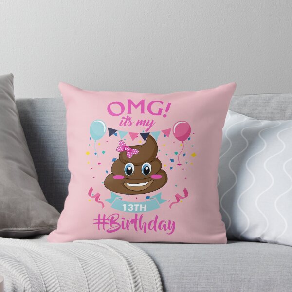 Artikelvorschau, 13. Geburtstags-Mädchen - Poop Emoji entworfen und verkauft von melsens.