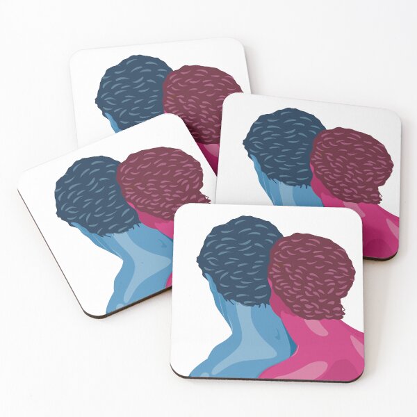 Item preview, Neon Queer Love Synthwave Pop Art Intimacy Profiles designed and sold by Rainbow King Merch.