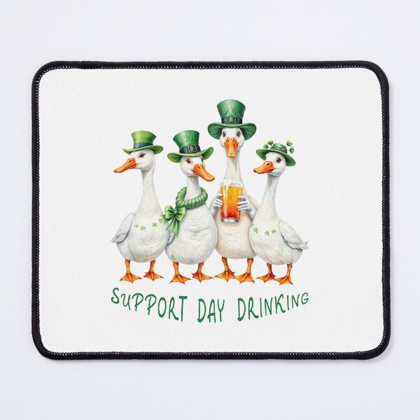 Item preview, Funny drinking geese squad – St Patrick’s Day party humor irish drinking team designed and sold by olenapetol.
