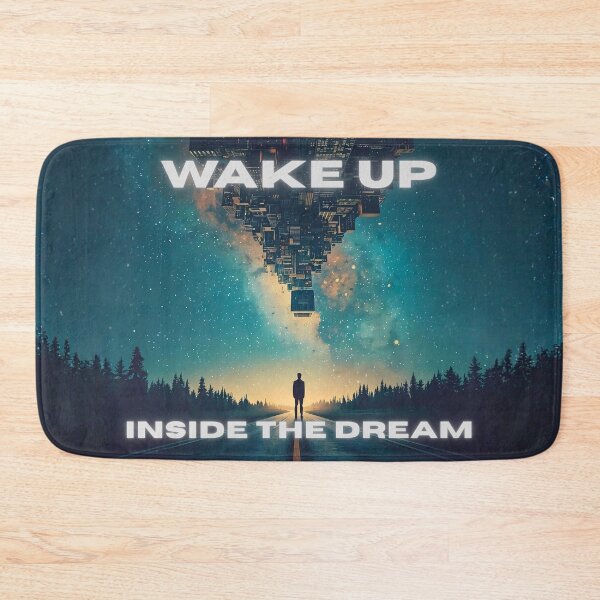Item preview, Wake Up Inside The Dream Upside Down World Lucid Dream Surreal Design designed and sold by PXEpic.