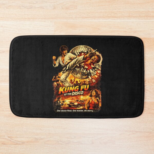 Artikelvorschau, Kung Fu at the Disco Vintage Grindhouse Filmplakat-Shirt entworfen und verkauft von GhostDawgs.