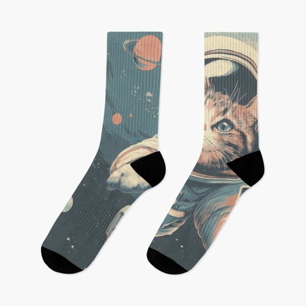 Item preview, Cat in space floats by planets designed and sold by anytka.