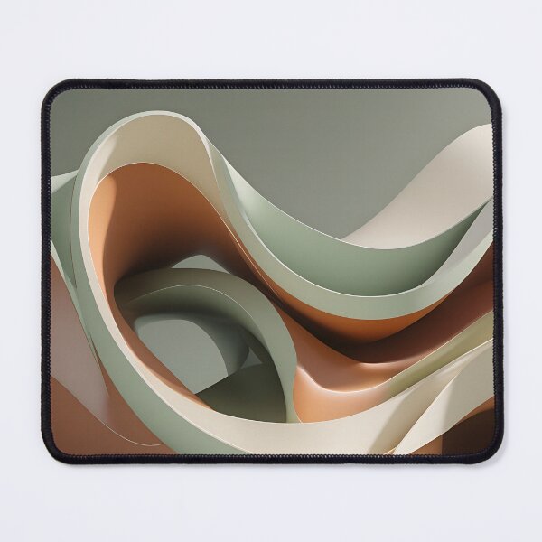 Item preview, Ethereal Currents - Organic Abstract Flow designed and sold by QORE Studio Art.