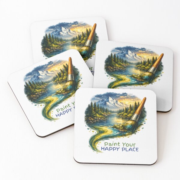 Item preview, Paint Your Happy Place – Landscape Painter Inspiration designed and sold by ketkacreations.