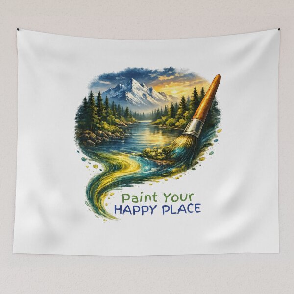 Item preview, Paint Your Happy Place – Landscape Painter Inspiration designed and sold by ketkacreations.