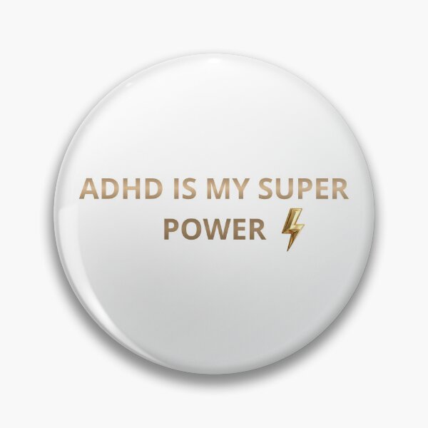 Item preview, ADHD IS MY SUPER POWER designed and sold by Claudia3891.
