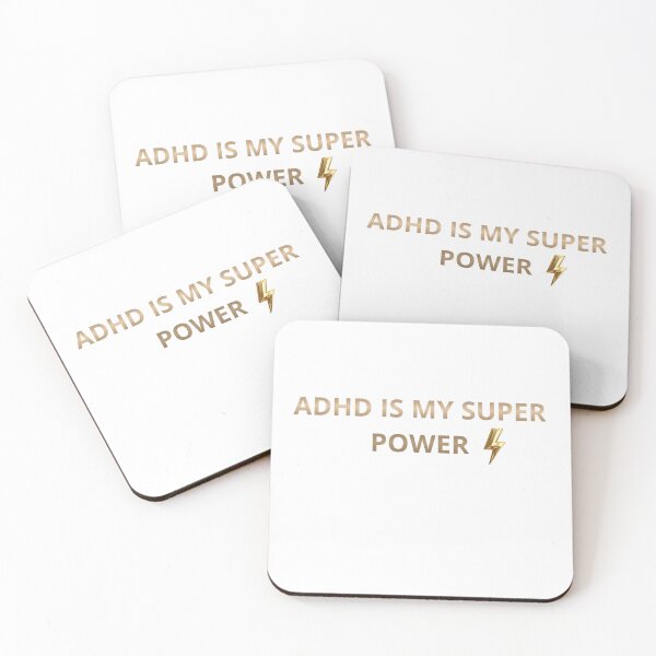 Item preview, ADHD IS MY SUPER POWER designed and sold by Claudia3891.