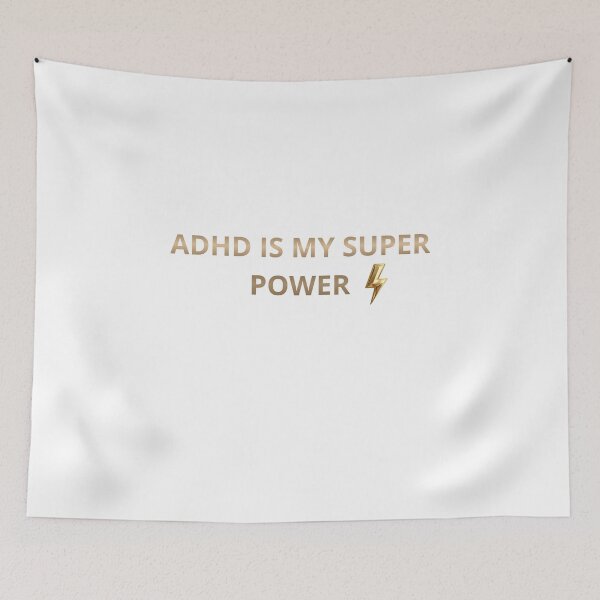 Item preview, ADHD IS MY SUPER POWER designed and sold by Claudia3891.