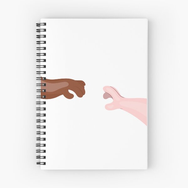 Item preview, Touching Hands Minimalist Gay Love Creation of Adam Art designed and sold by Rainbow King Merch.