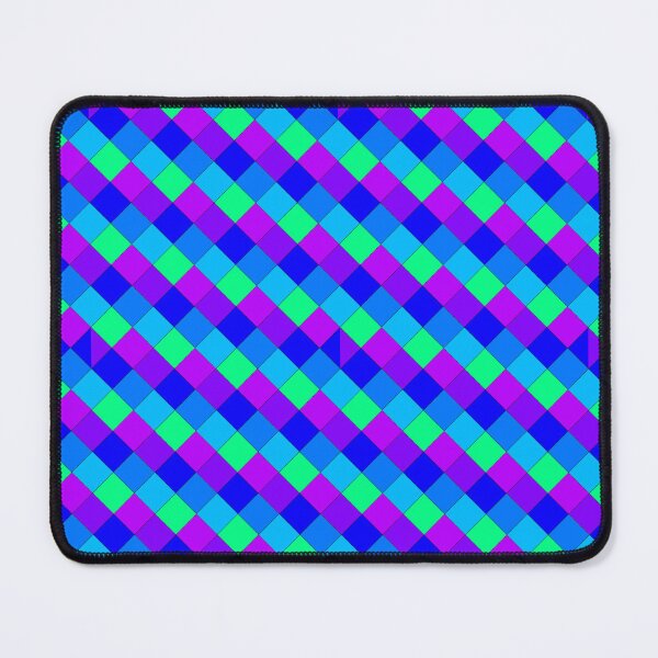 Item preview, Cool Colors Checkered Pattern designed and sold by AStitchOfWisdom.