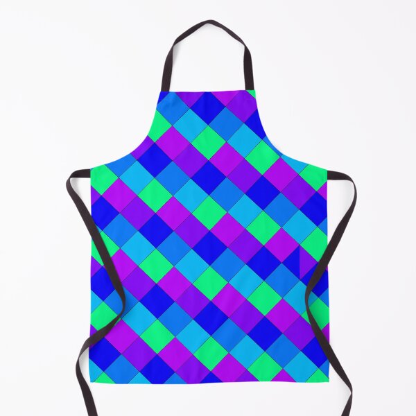 Item preview, Cool Colors Checkered Pattern designed and sold by AStitchOfWisdom.