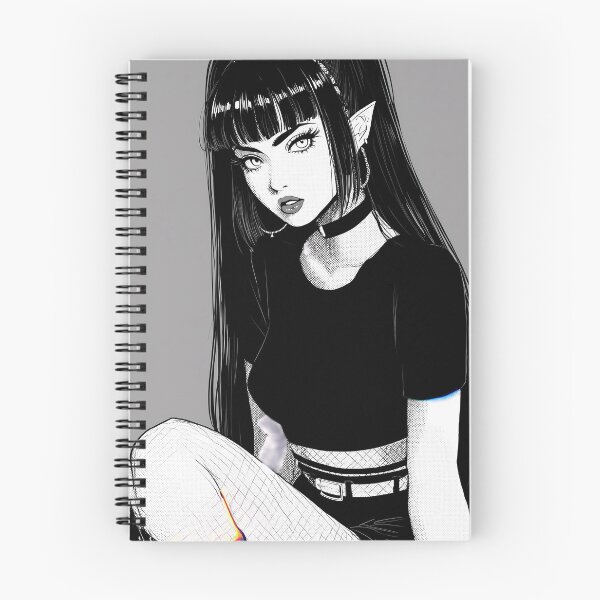 Item preview, Midnight Goth Elf designed and sold by nemfisart.