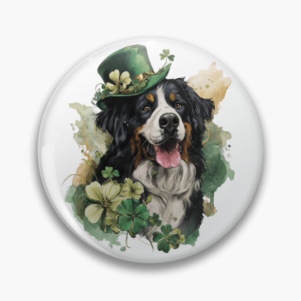 Item preview, Bernese mountain dog leprechaun – cute St Patrick’s Day irish dog lover gift designed and sold by olenapetol.