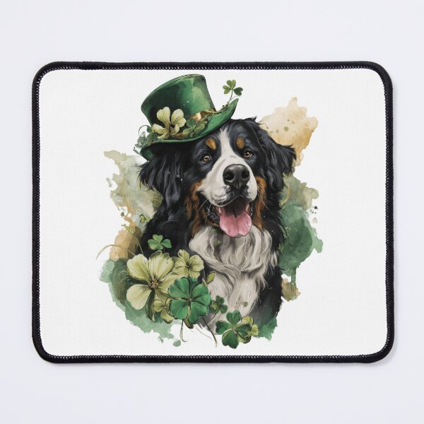 Item preview, Bernese mountain dog leprechaun – cute St Patrick’s Day irish dog lover gift designed and sold by olenapetol.