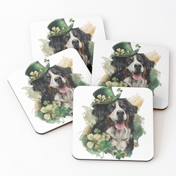 Item preview, Bernese mountain dog leprechaun – cute St Patrick’s Day irish dog lover gift designed and sold by olenapetol.