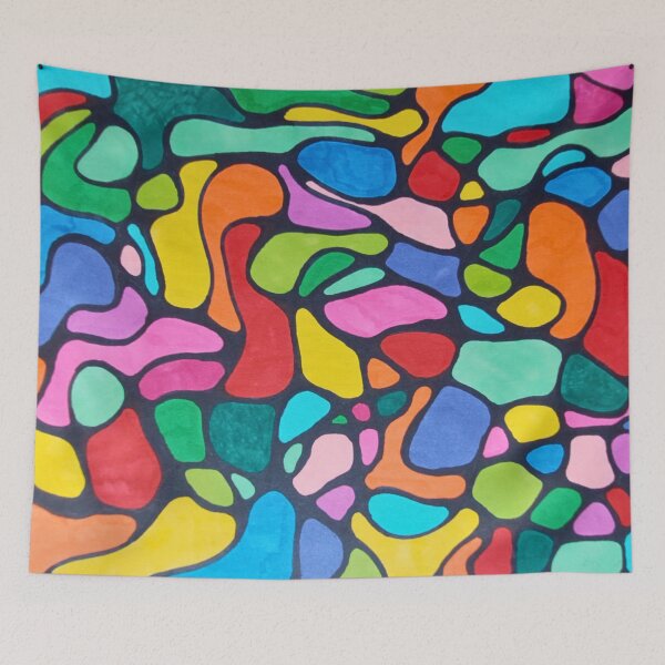 Item preview, Abstract Relaxing Coloring Journey, Slow & Soothing Drawing for Mindful Calm,  designed and sold by What Your Mind Needs.