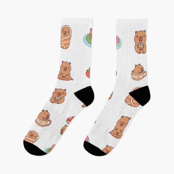 Item preview, Cute Kawaii Capybara Sticker Pack designed and sold by AliveStyle.