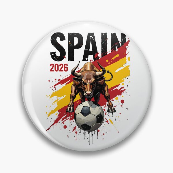 Item preview, Spain 2026 Soccer Bull - Spanish Football Spirit Desig designed and sold by Krasnovaovaova.