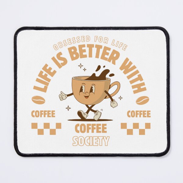 Item preview, Retro Coffee Character designed and sold by ice-apparel.