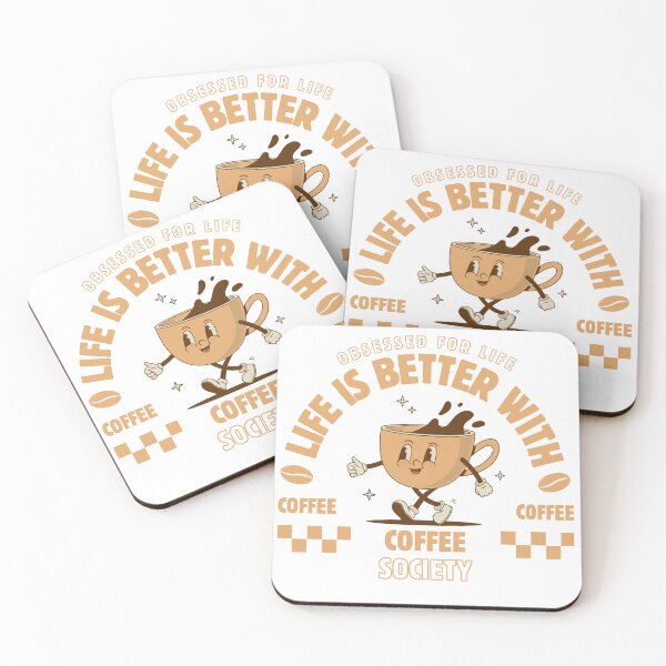 Item preview, Retro Coffee Character  designed and sold by ice-apparel.