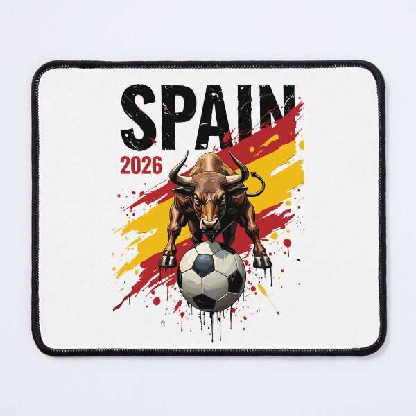 Item preview, Spain 2026 Soccer Bull - Spanish Football Spirit Desig designed and sold by Krasnovaovaova.